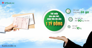 Dịch vụ vay thế chấp vpbank