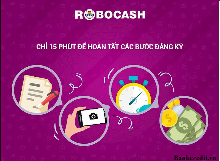 Dịch vụ vay tiền Robocash nhanh chóng, tiện lợi