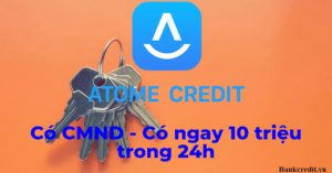 Các bước vay tiền tại ứng dụng  Atome Credit khá đơn giản