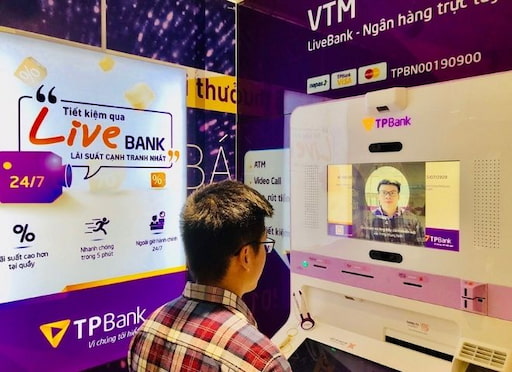 Mở thẻ ATM tại Livebank