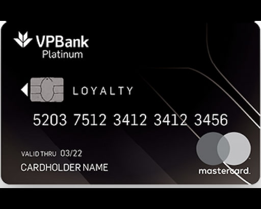 Thẻ đen VPBank có thiết kế sang trọng và tinh tế