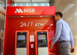 Kiểm tra số dư tài khoản MSB tại cây ATM