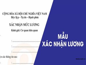 Mẫu Xác Nhận Lương Là Gì?