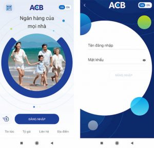 ACB hiện đang cung cấp ứng dụng ACB – Ibanking để quý khách hàng thao tác các giao dịch online