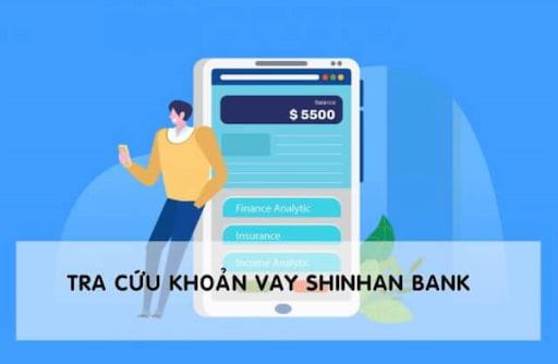 Khách hàng cần hỏi về thông tin khoản vay của Shinhan Financial