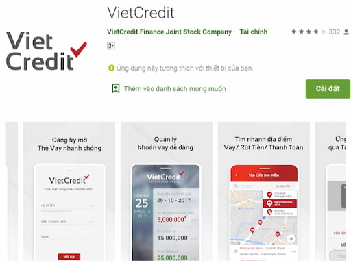 Cách tra cứu khoản vay trên ứng dụng VietCredit