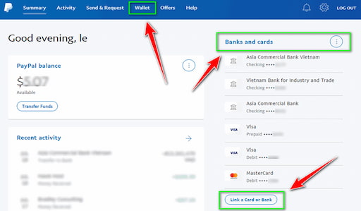 Điều kiện để người dùng đăng ký và mở tài khoản trong ứng dụng Paypal rất đơn giản