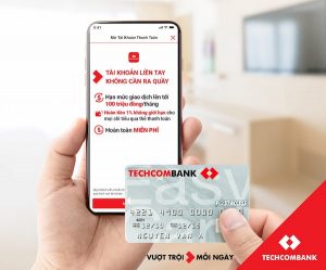 Hướng dẫn chi tiết cách mở tài khoản Techcombank online mới nhất 2022