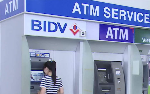 Khách hàng có thể đến trực hệ thống ATM của BIDV để đăng ký dịch vụ BIDV Pay+