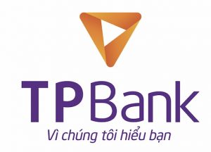 Logo của TPBank có hình tam giác được thiết kế 3D