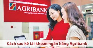 Cách Sao Kê Tài Khoản Ngân Hàng Agribank Đơn Giản Nhất 2023