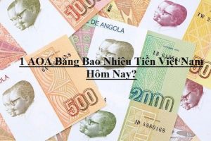 1 AOA Bằng Bao Nhiêu Tiền Việt Nam Hôm Nay? 1 AOA = VND