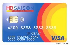 Thẻ tín dụng HD Saison.
