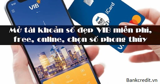 Cách Mở Tài Khoản Số Đẹp Vib Online Miễn Phí Tại Nhà Đơn Giản Nhất