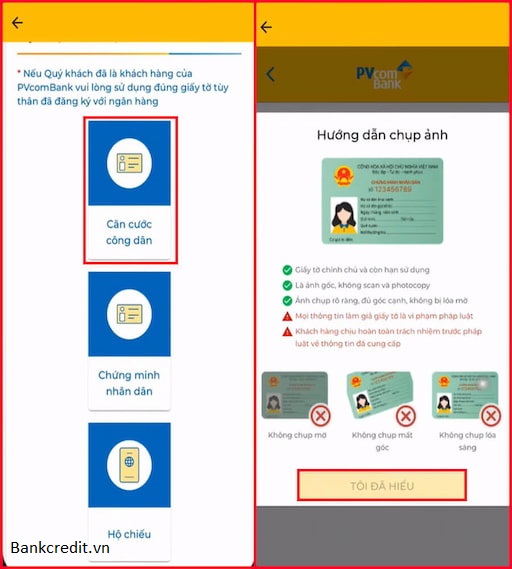 Mở Tài Khoản PVcombank Online
