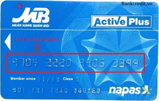 Số Thẻ MB Bank Là Gì?