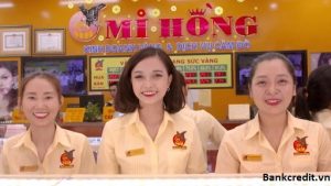 Một trong những cửa hàng trang sức Mi Hồng.