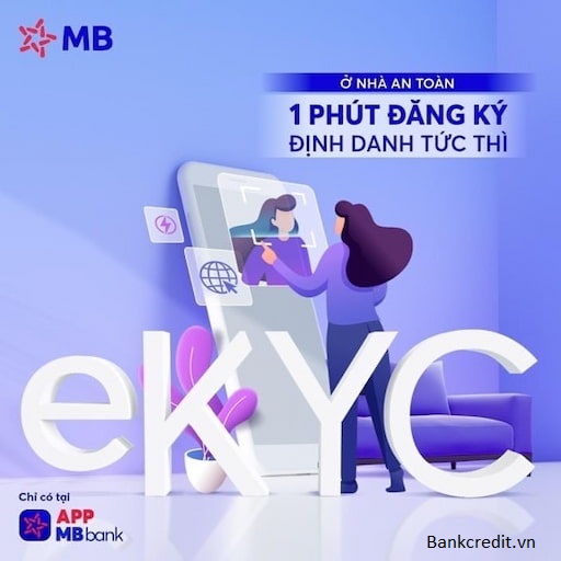 Hướng Dẫn Cách Định Danh Tài Khoản MB Bank Online.